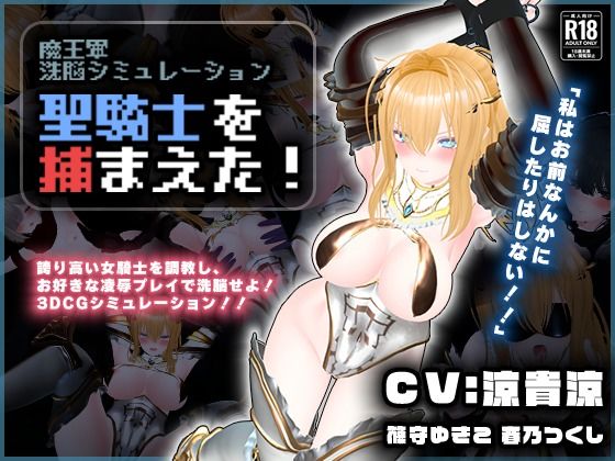 【CV:涼貴涼、篠守ゆきこ、春乃つくし】聖騎士を捕まえた！【魔王軍洗脳シミュレーション】【3DCG】レビュー｜抜きどころ解説＆評価